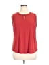 Anne Klein Red Sleeveless Blouse Size XL - photo 1