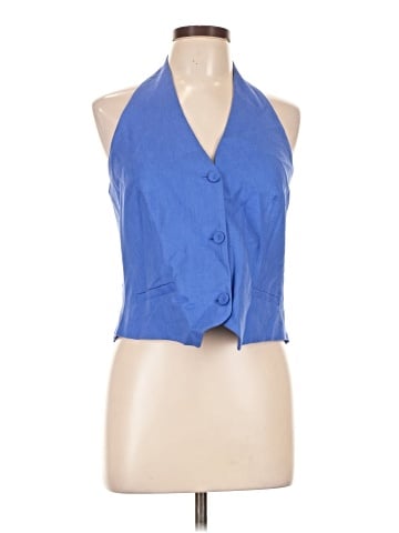 Nicole Miller New York Sleeveless Button-Down Shirt (view 1)