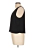 Aqua Black Sleeveless Blouse Size L - photo 5