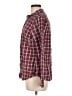Eddie Bauer Checkered-gingham Burgundy Long Sleeve Button-Down Shirt Size M - photo 5