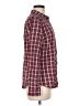 Eddie Bauer Checkered-gingham Burgundy Long Sleeve Button-Down Shirt Size M - photo 4