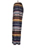 Melissa Paige Print Blue Casual Pants Size M - photo 5