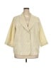 Joan Rivers 100% Polyester Stripes Yellow Blazer Size 24w - photo 1