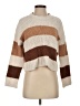 Francesca's 100% Polyester Stripes Tan Pullover Sweater Size XS - photo 1