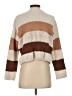 Francesca's 100% Polyester Stripes Tan Pullover Sweater Size XS - photo 2