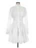 A.L.C. 100% Viscose White Casual Dress Size 6 - photo 1