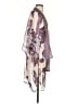 Elevenses Floral Purple Kimono Size 0 - photo 4