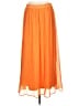 Chico's 100% Polyester Orange Casual Skirt Size Lg (2) - photo 2