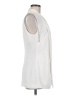 CAbi 100% Polyester Ivory Sleeveless Blouse Size 8 - photo 4