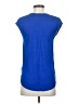 Lands' End 100% Rayon Blue Short Sleeve Blouse Size XS - photo 2