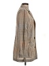Free People 100% Cotton Plaid Brown Blazer Size XS - photo 4