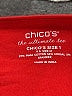 Chico's Red 3/4 Sleeve Blouse Size M - photo 7