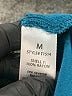 Active USA 100% Rayon Teal Long Sleeve Blouse Size M - photo 8