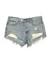 We the Free Blue Denim Shorts Size 26 waist - photo 1