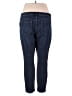 Simply Vera Vera Wang Solid Blue Jeans Size 18W - photo 2