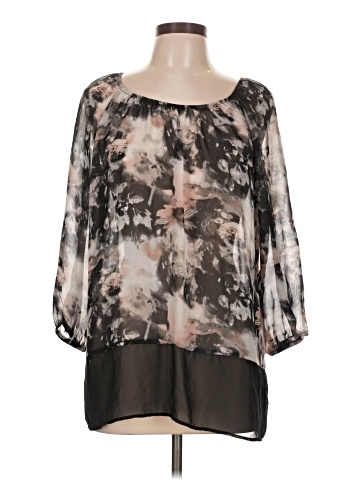 AB Studio 3/4 Sleeve Blouse (view 1)