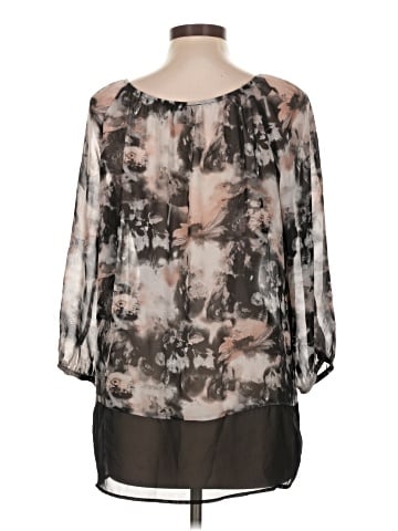 AB Studio 3/4 Sleeve Blouse (view 2)