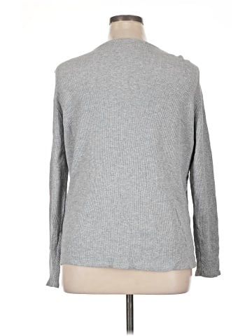 Eileen Fisher Long Sleeve Henley (view 2)