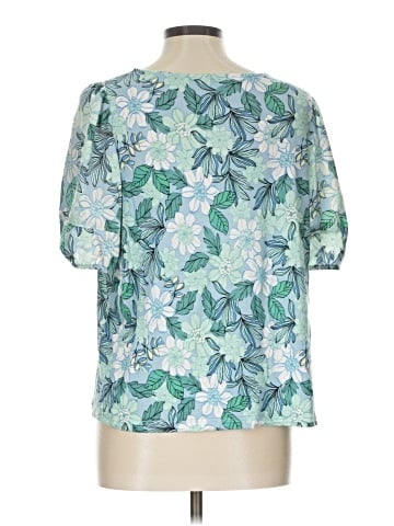 Ann Taylor LOFT Short Sleeve Blouse (view 2)