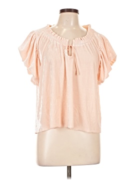 Free People Short Sleeve Blouse