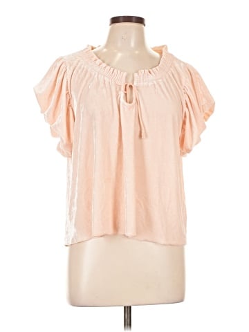 Free People Short Sleeve Blouse (view 1)