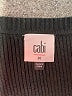 CAbi Black Long Sleeve Top Size M - photo 7