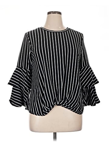 Bold Elements 3/4 Sleeve Blouse (view 1)