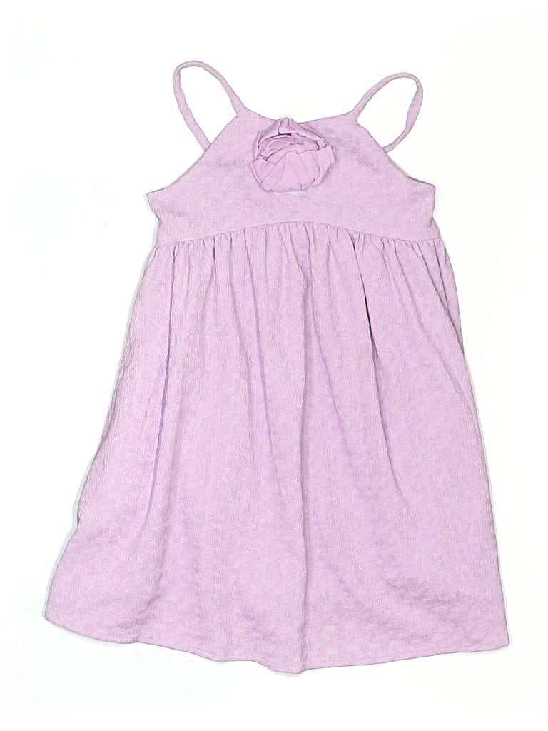 Pre-owned Janie And Jack Kids' Dress In Purple
