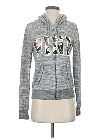 Victoria's Secret Pink Zip Up Hoodie (view 1)
