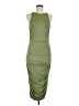 Le Lis Solid Green Cocktail Dress Size M - photo 1