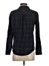 Joie 100% Cotton Plaid Black Long Sleeve Button-Down Shirt Size S - photo 2