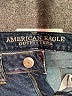 American Eagle Outfitters 100% Cotton Solid Blue Jeans Size 00 - photo 4
