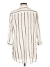 Foxcroft Stripes Ivory 3/4 Sleeve Button-Down Shirt Size 12 - photo 2