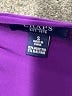 Chaps Solid Purple Cocktail Dress Size S - photo 7