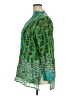Sol Green Long Sleeve Blouse Size 2X - photo 5