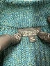 Topshop Teal Turtleneck Sweater Size 6 - photo 7