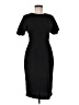 Donna Morgan 100% Polyester Solid Black Cocktail Dress Size 6 - photo 1