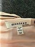Monteau 100% Polyester Solid Tan Casual Dress Size M - photo 4