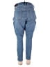 Ava & Viv Solid Blue Jeans Size 18 - photo 2