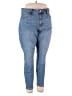Ava & Viv Solid Blue Jeans Size 18 - photo 1