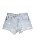 Levi's Blue Denim Shorts Size 25 waist - photo 1