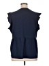 ModCloth Blue Sleeveless Blouse Size 1X - photo 2