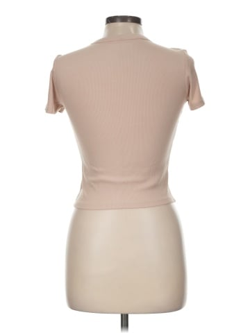 Pink Rose Short Sleeve Turtleneck (view 2)