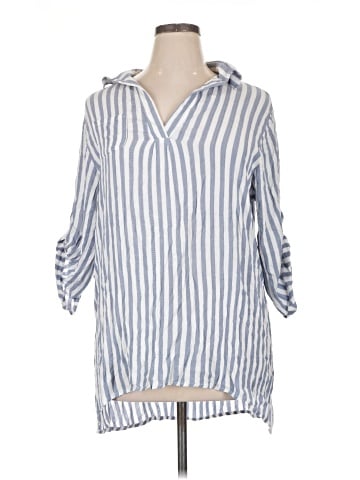 Raviya 3/4 Sleeve Button-Down Shirt (view 1)
