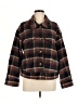 American Eagle Outfitters Plaid Brown Jacket Size M - photo 1