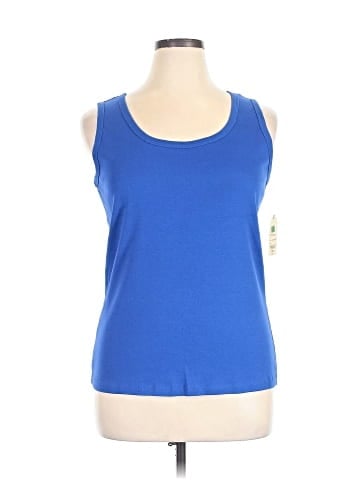 St. John's Bay Sleeveless T-Shirt (view 1)