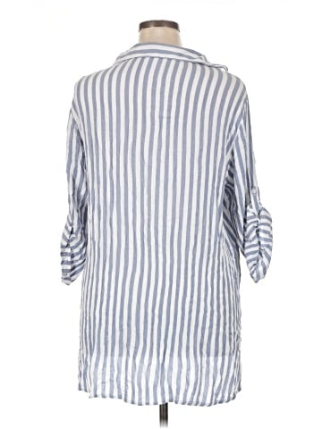 Raviya 3/4 Sleeve Button-Down Shirt (view 2)