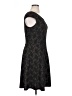 AGB Argyle Black Casual Dress Size XL - photo 4