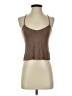 Ella Moss 100% Rayon Brown Tank Top Size S - photo 1
