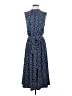 Leota Polka Dots Blue Casual Dress Size XS - photo 1